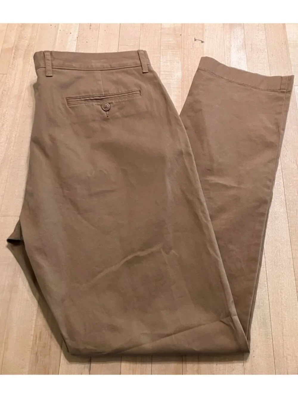 J.Crew Mens AV209 Athletic Chino Khaki Pants Size 34/32 Beige AN NWT
